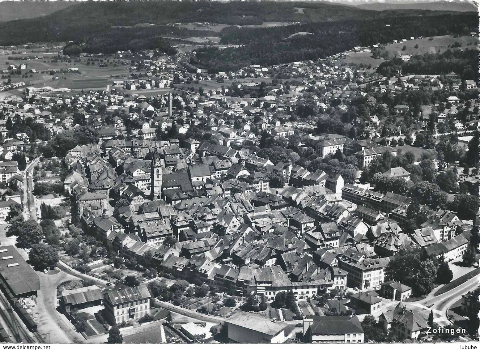 Zofingen - Fliegeraufnahme           Ca. 1950 - Zofingen