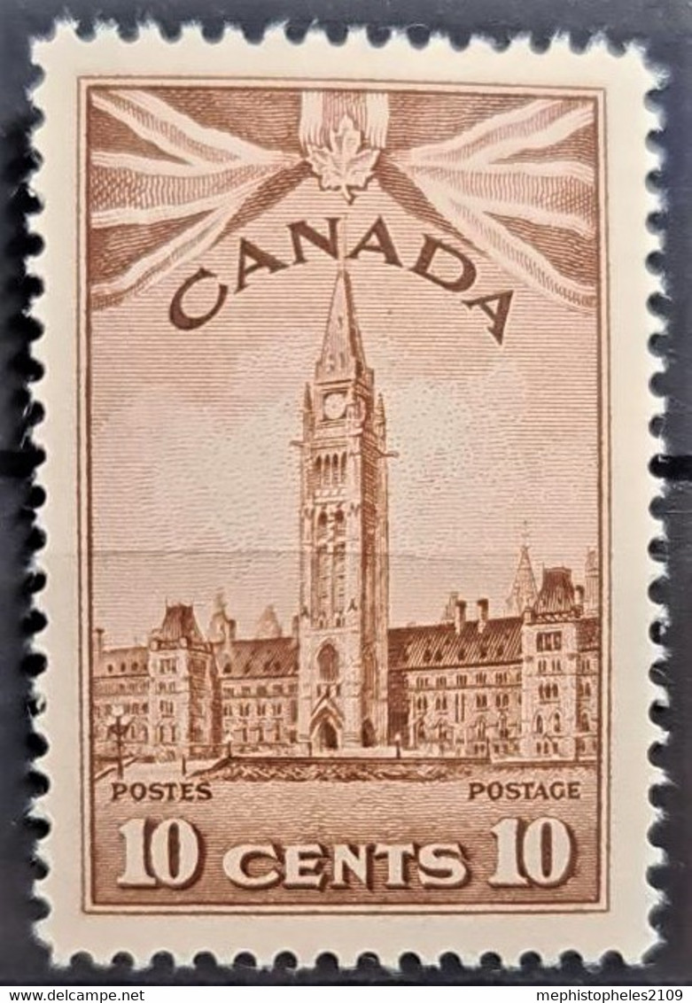 CANADA 1942/43 - MNH - Sc# 257 - 10c - Unused Stamps