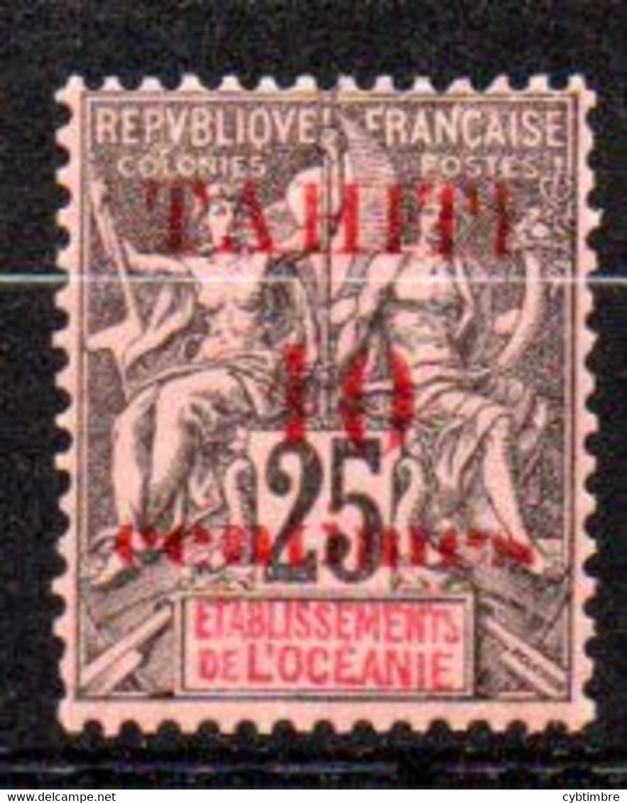 Tahiti; Yvert N° 31* - Unused Stamps