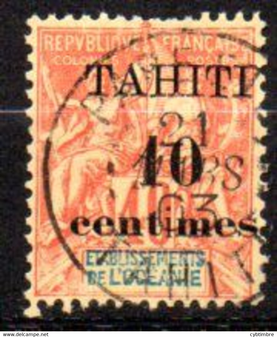 Tahiti; Yvert N° 32 - Oblitérés