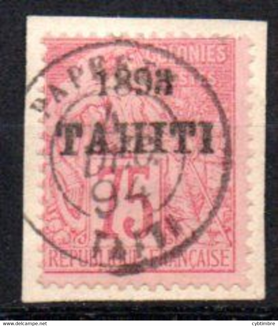 Tahiti; Yvert N° 29 - Usati