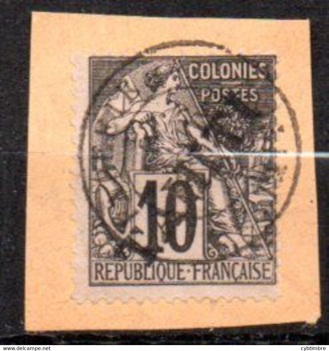 Tahiti; Yvert N° 11 Sur Fragment - Used Stamps