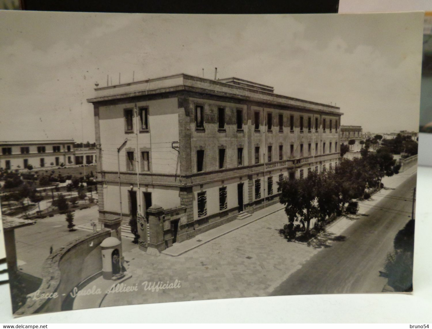 Cartolina Lecce Scuola Allievi Ufficiali 1957 - Lecce