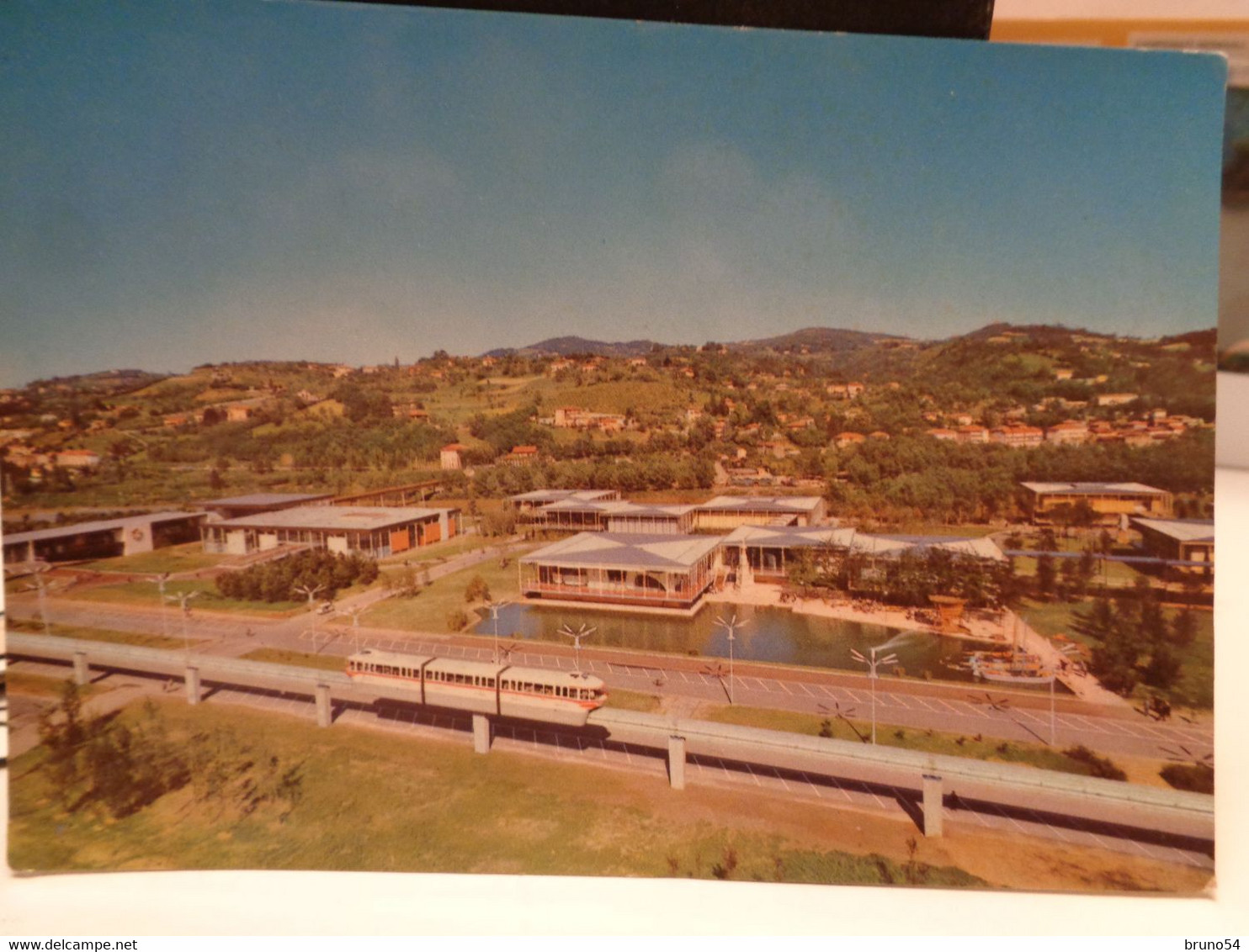 Cartolina  Torino Mostra Delle Regioni Monorotaia 1961 Timbro Centenario Unità D'Italia - Expositions