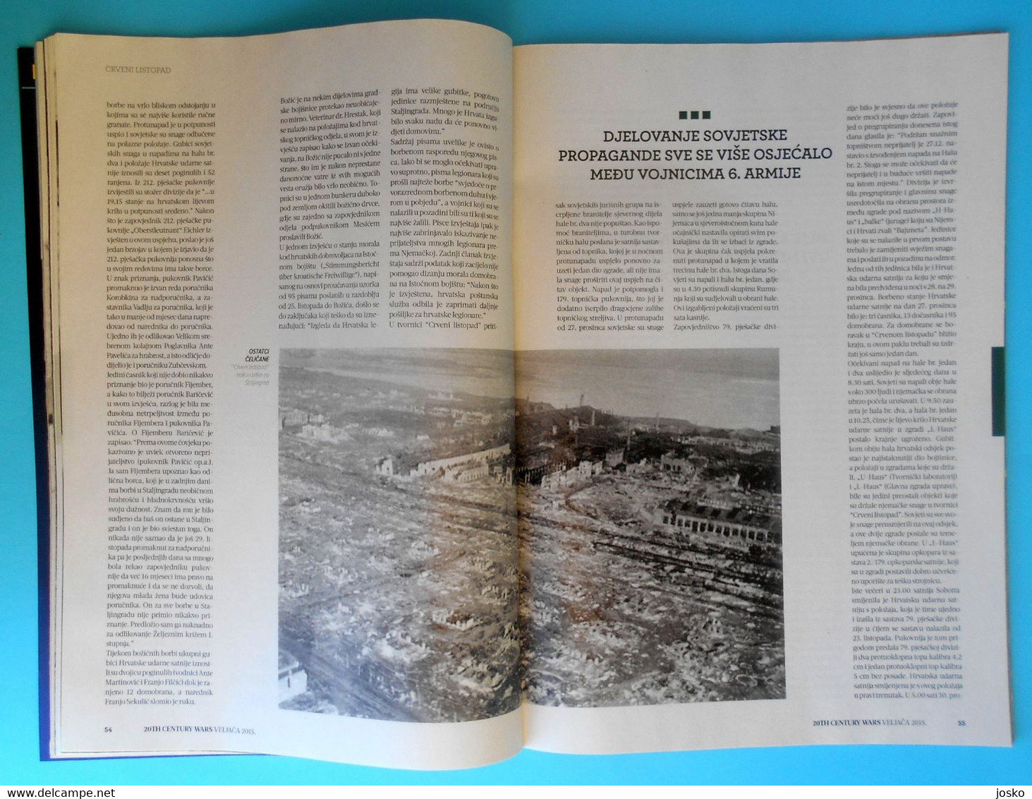 20th CENTURY WARS - Croatian magazine * Stalingrad-Red October Battle of Mukden Odyssey of a sailor from Cruiser Emden