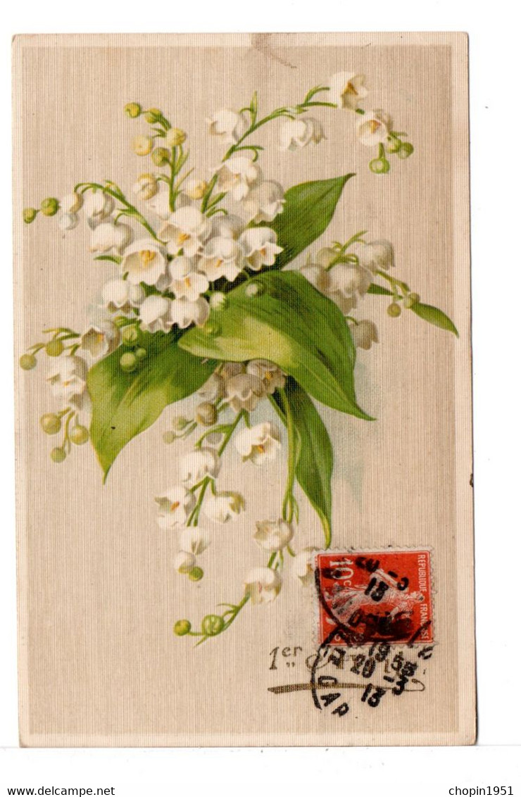 CPA - POISSON D'AVRIL - MUGUET - 1 De April (pescado De Abril)