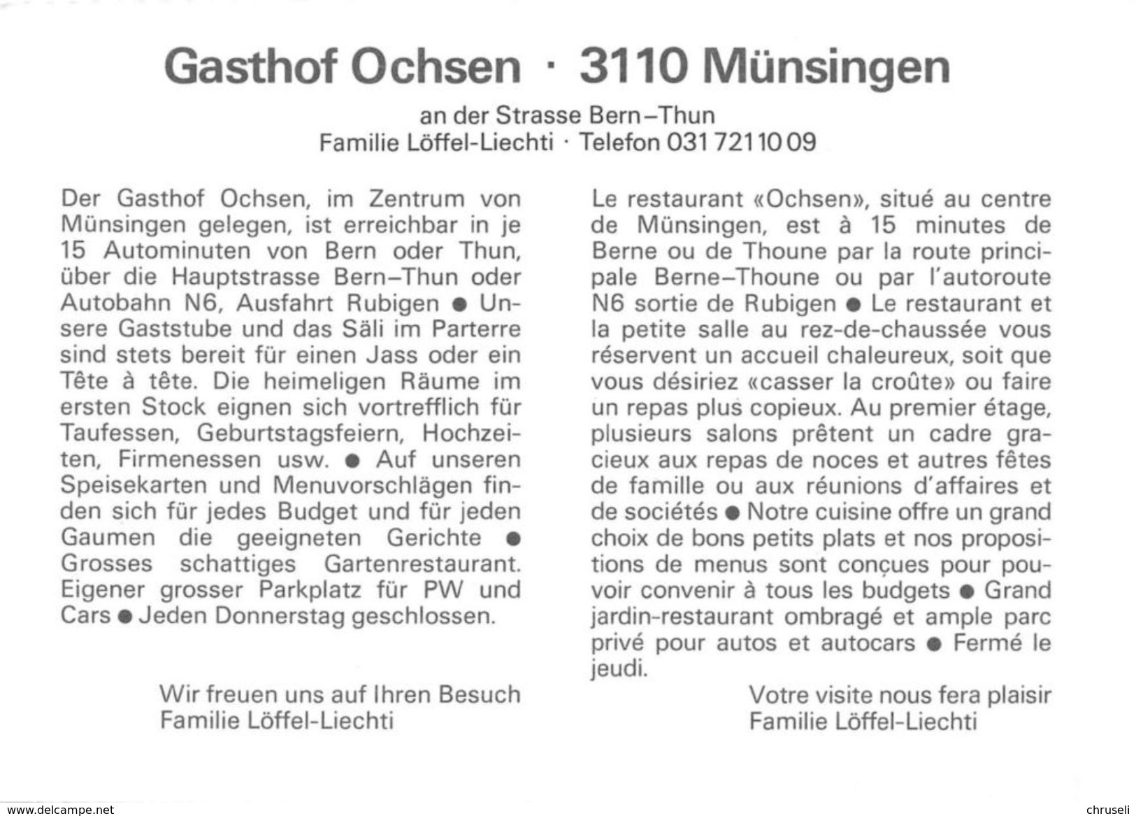 Münsingen Gasthof Ochsen - Münsingen