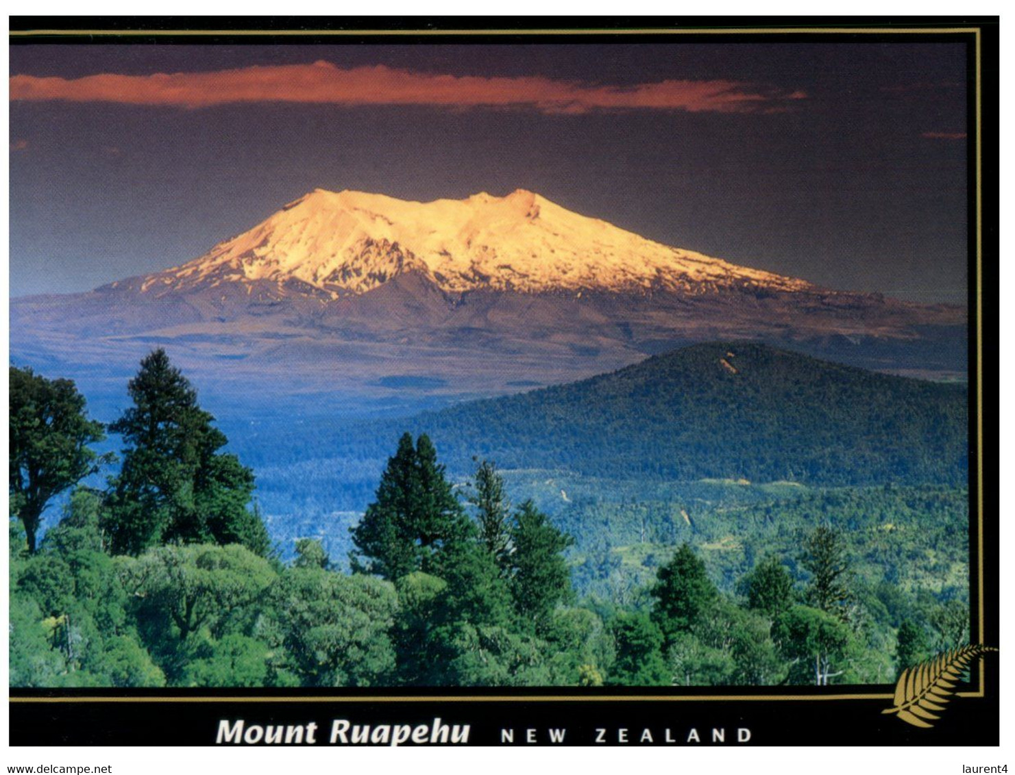 (DE 11-A) New Zealand - Mount Ruapehu (posted To Australia) - Nueva Zelanda