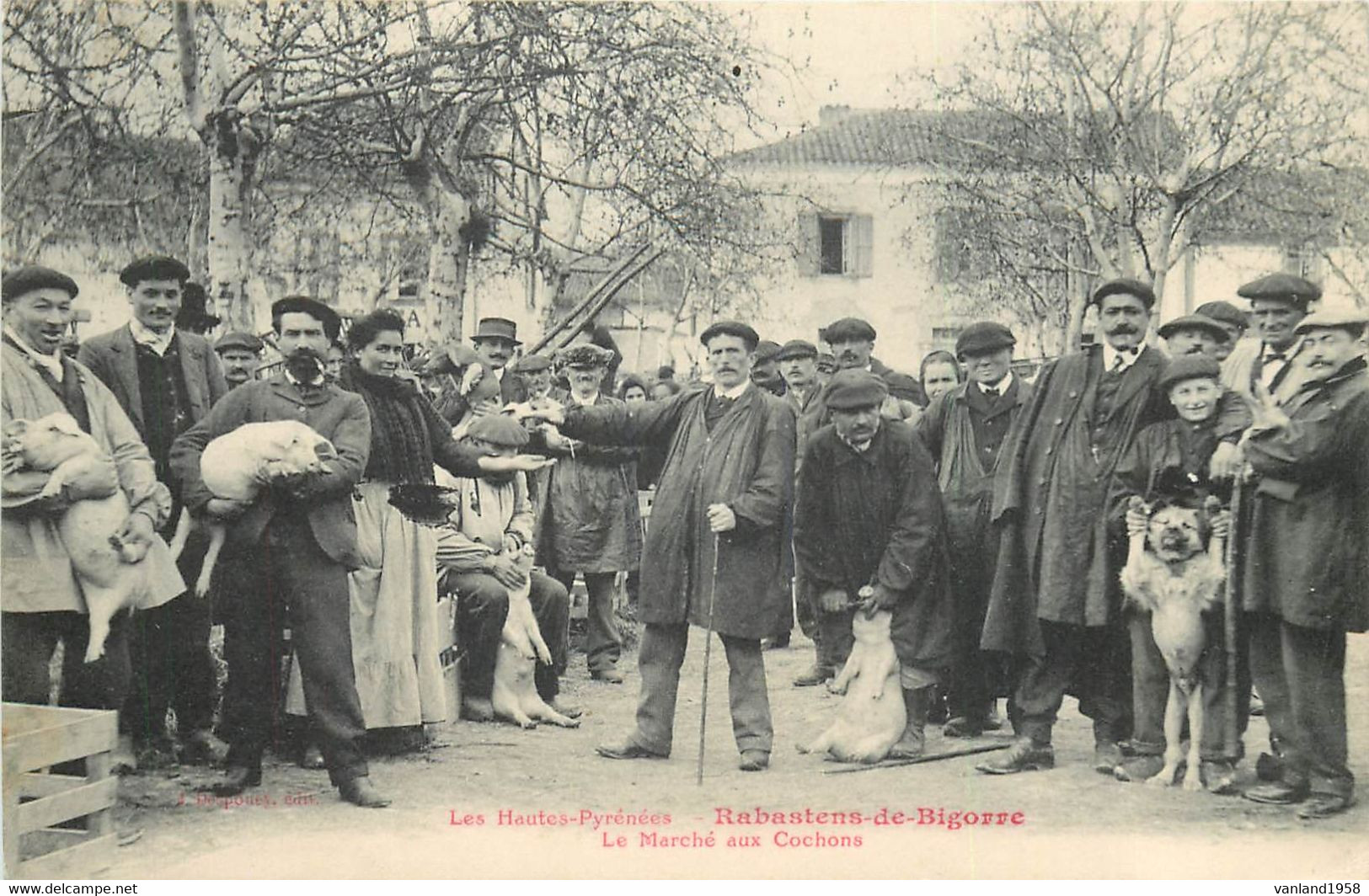 RABASTENS De BIGORRE-le Marché Aux Cochons - Rabastens De Bigorre