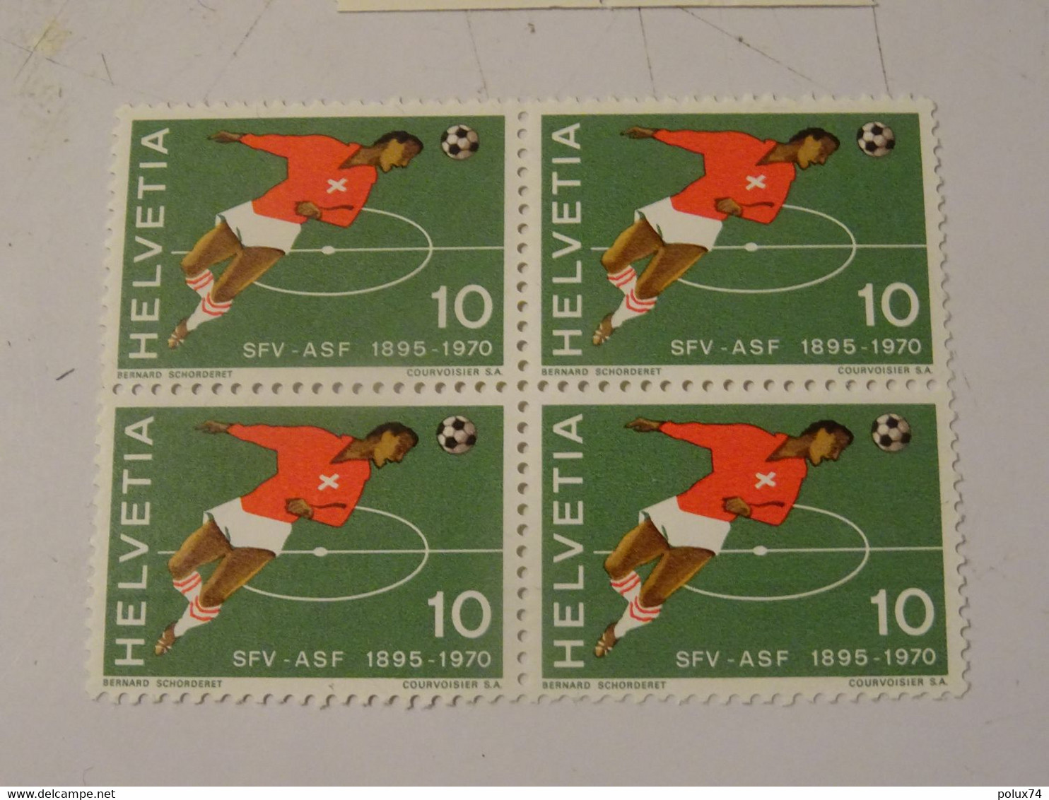 SUISSE Neuf** En Bloc  1970  FOOT BALL - Other & Unclassified