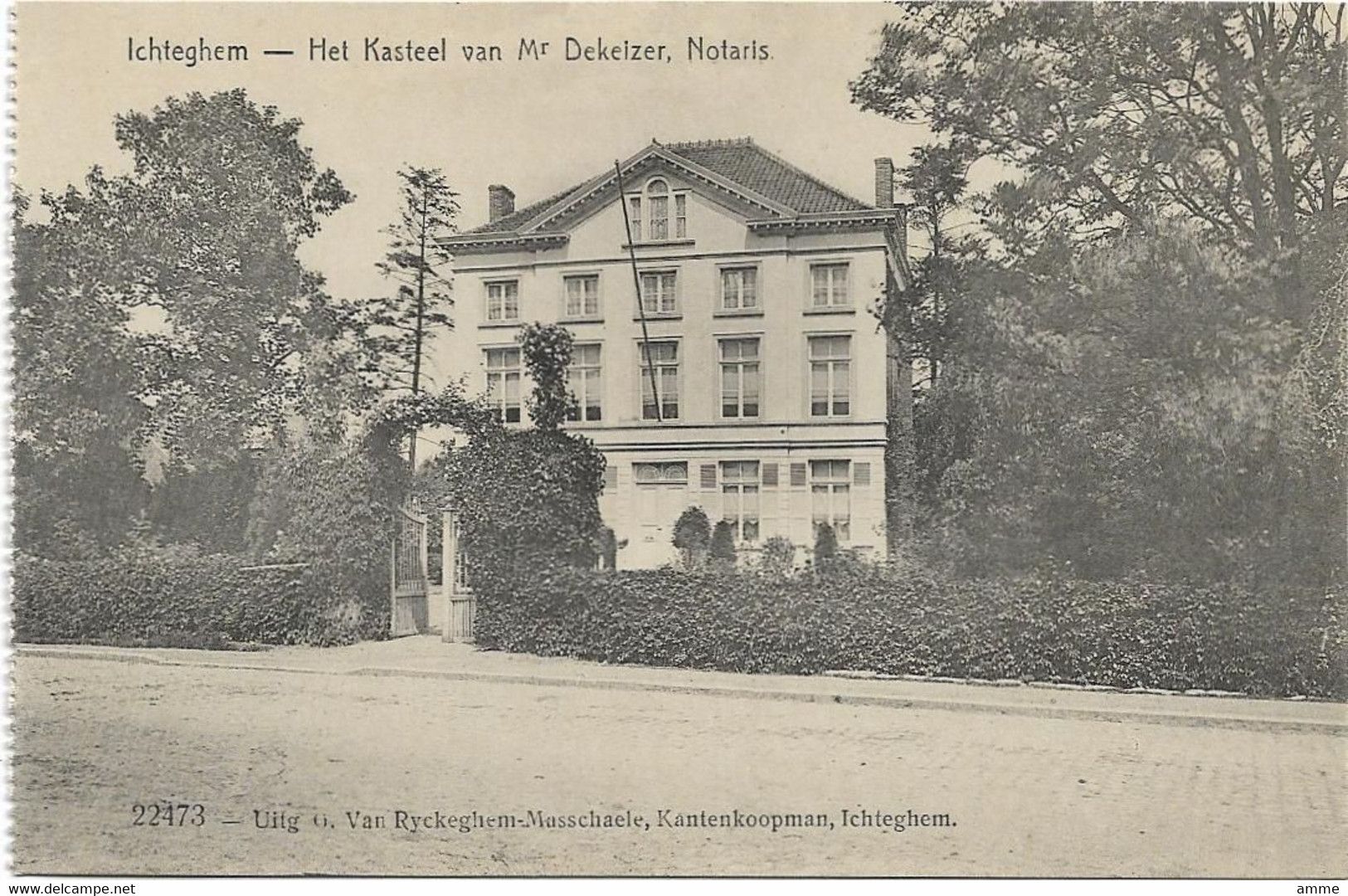 Ichtegem   *  Het Kasteel Van Mr. Dekeizer, Notaris - Ichtegem