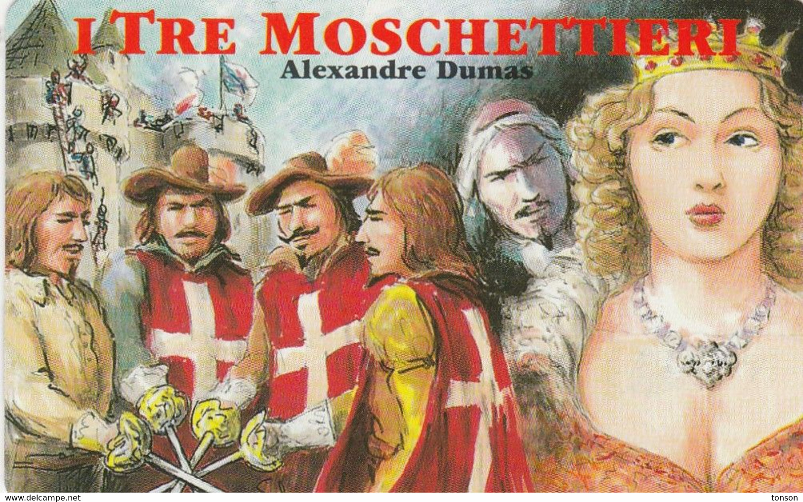 San Marino, RSM-042, I Tre Moschettieri, Dumas, The 3 Musketeers, Mint, 2 Scans. - Saint-Marin