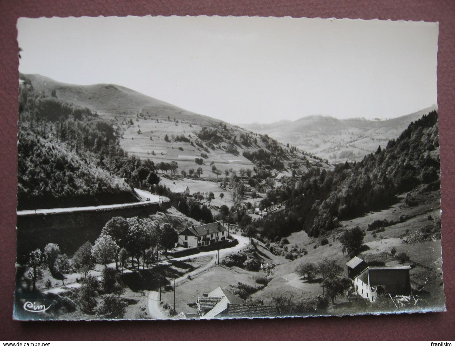 CPSM PHOTO 88 BUSSANG Hotel Turenne ; Colonie De Vacances De U R G De Chalons Sur Marne RARE PLAN ?1960 - Bussang