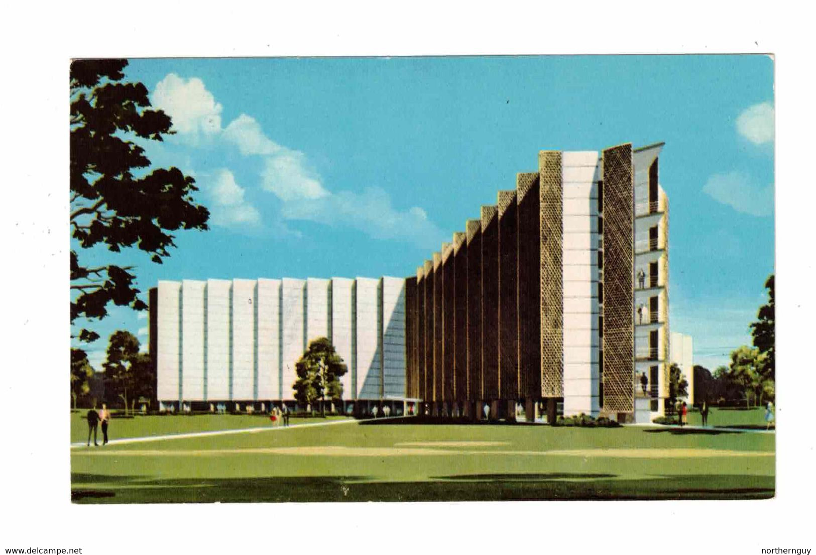 TULSA, Oklahoma, USA, 600 Student Dormitory At Oral Roberts University, Old Chrome Postcard - Tulsa