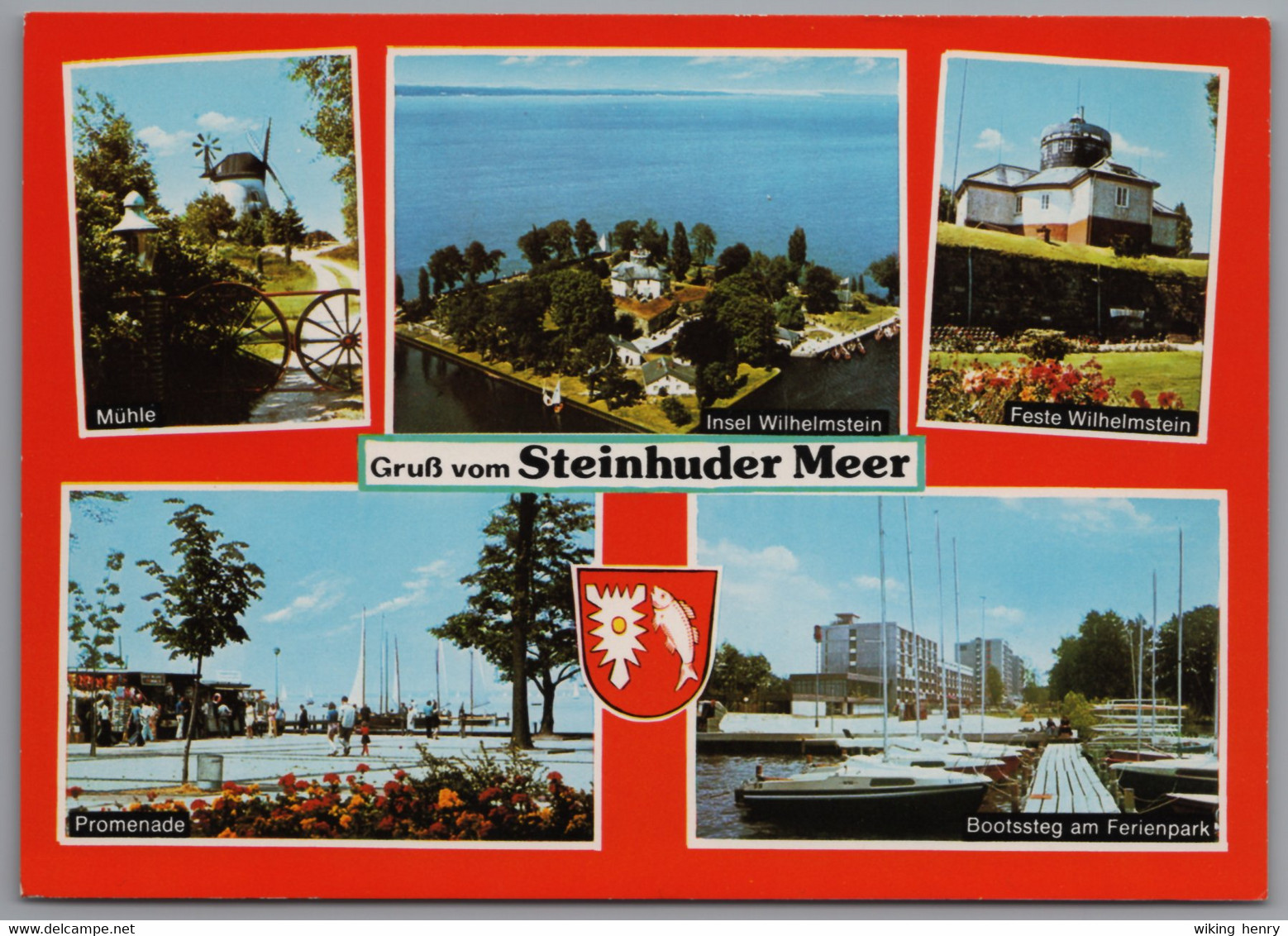 Wunstorf Steinhude Am Meer - Mehrbildkarte 2   Steinhuder Meer - Wunstorf