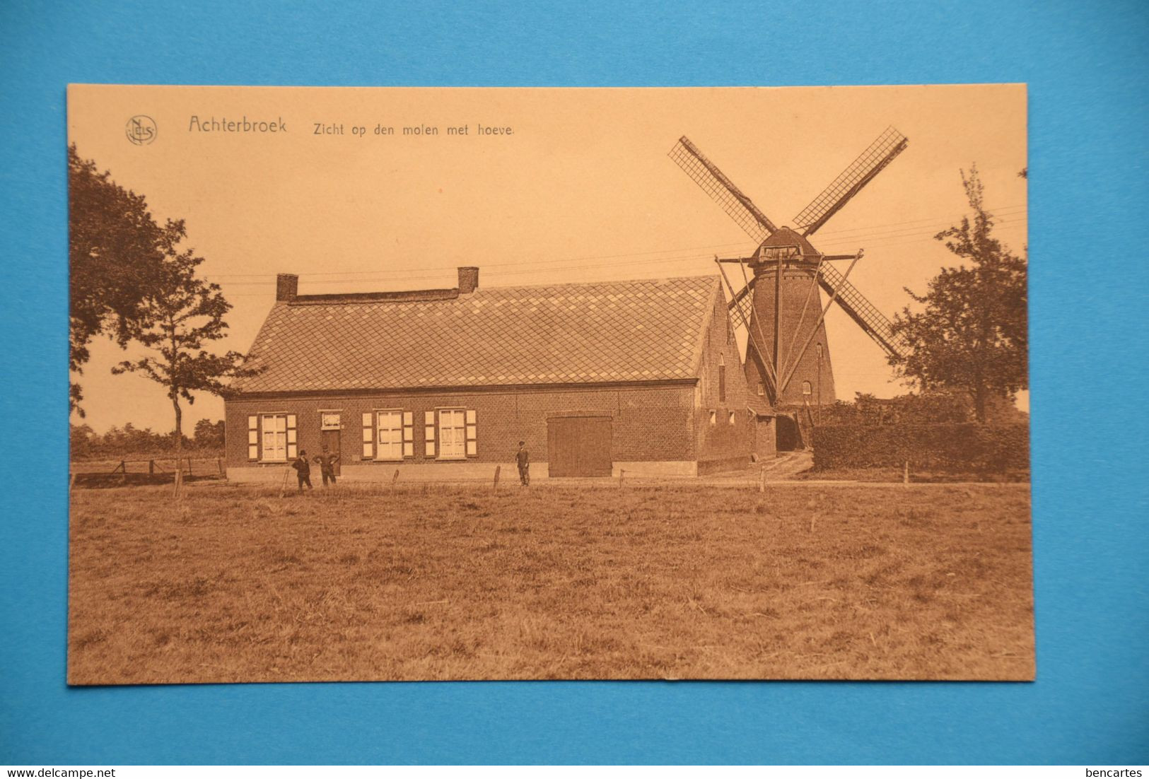 Achterbroek: Zicht Op Den Molen Met Hoeve - Kalmthout