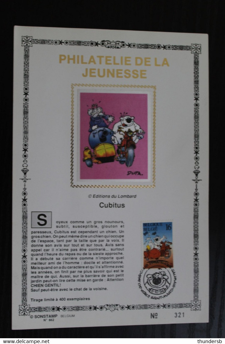 2578 'Cubitus' - Sonstamp Feuillet De Luxe - Tirage: Seulement 400 Exemplaires! - 1991-2000