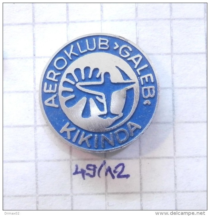 Air Aero Club AEROCLUB ,,GALEB,, Kikinda (Serbia) Yugoslavia / GLIDER Aviation Aviatic Gliding Parachutisme, Vol à Voile - Avions