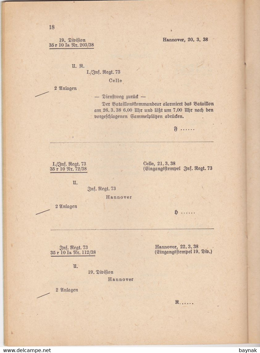 DEUTSCHLAND --  WW2  --  SCHRIFT UND GESCHAFTSVERKEHR DER WERMACHT  --  1939  --  39 PAGES