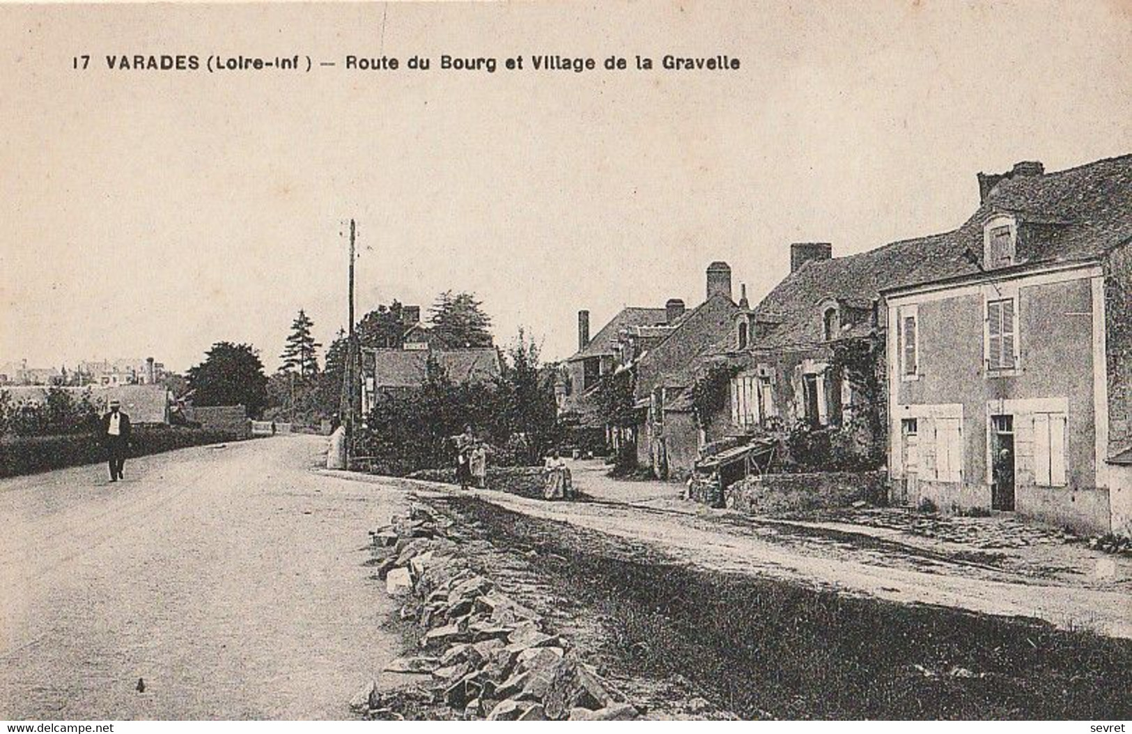VARADES. -  Route Du Bourg Et Village De La Gravelle - Varades