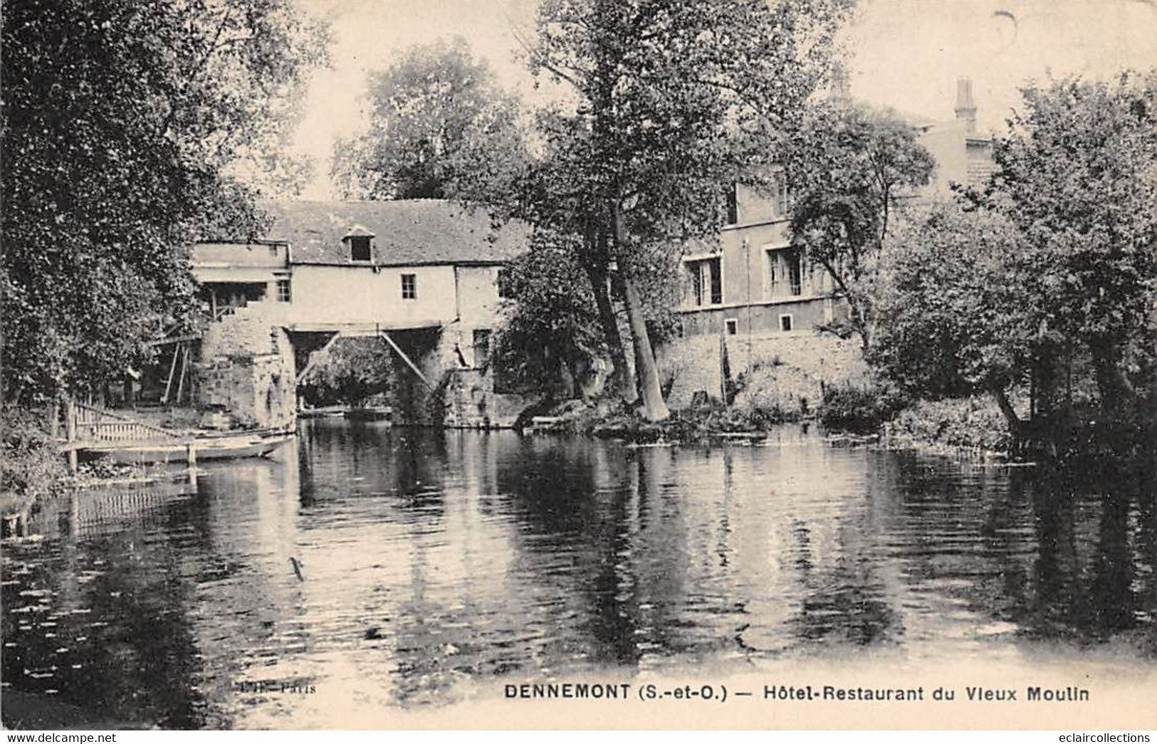 Follainville-Dennemont         78        Hôtel Restant Du Vieux Moulin     (voir Scan) - Other & Unclassified