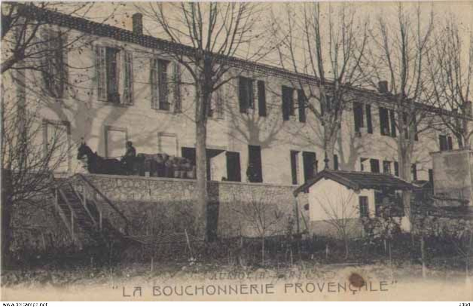 13 L07 . Auriol . Bouchonnerie Provençale . Bâtiment . - Auriol