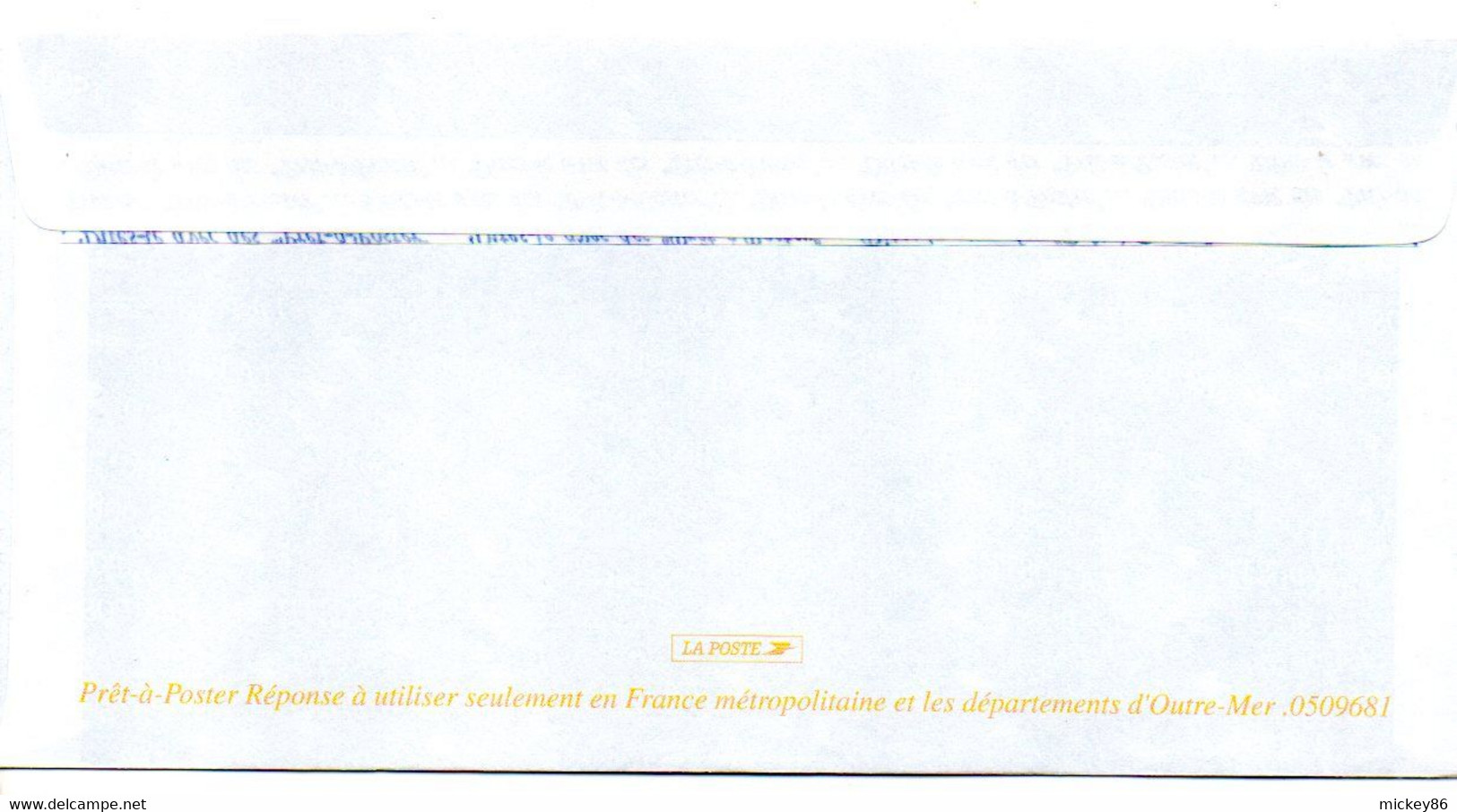 PAP Réponse MERCI --Entier " Fondation Abbé Pierre " --Enveloppe Réponse  - NEUF ..n° 0509681 - .......à Saisir - PAP: Antwort