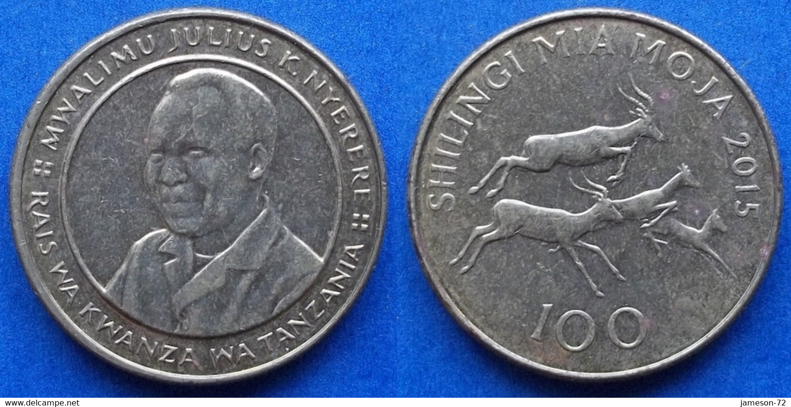 TANZANIA - 100 Shilingi 2015 KM# 32 Independent (1961) Africa - Edelweiss Coins - Tanzanie