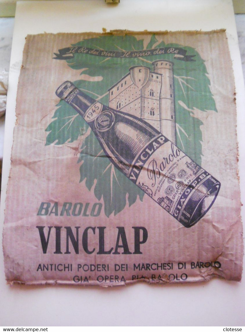 Barolo Vinclap 1945 - Enseignes