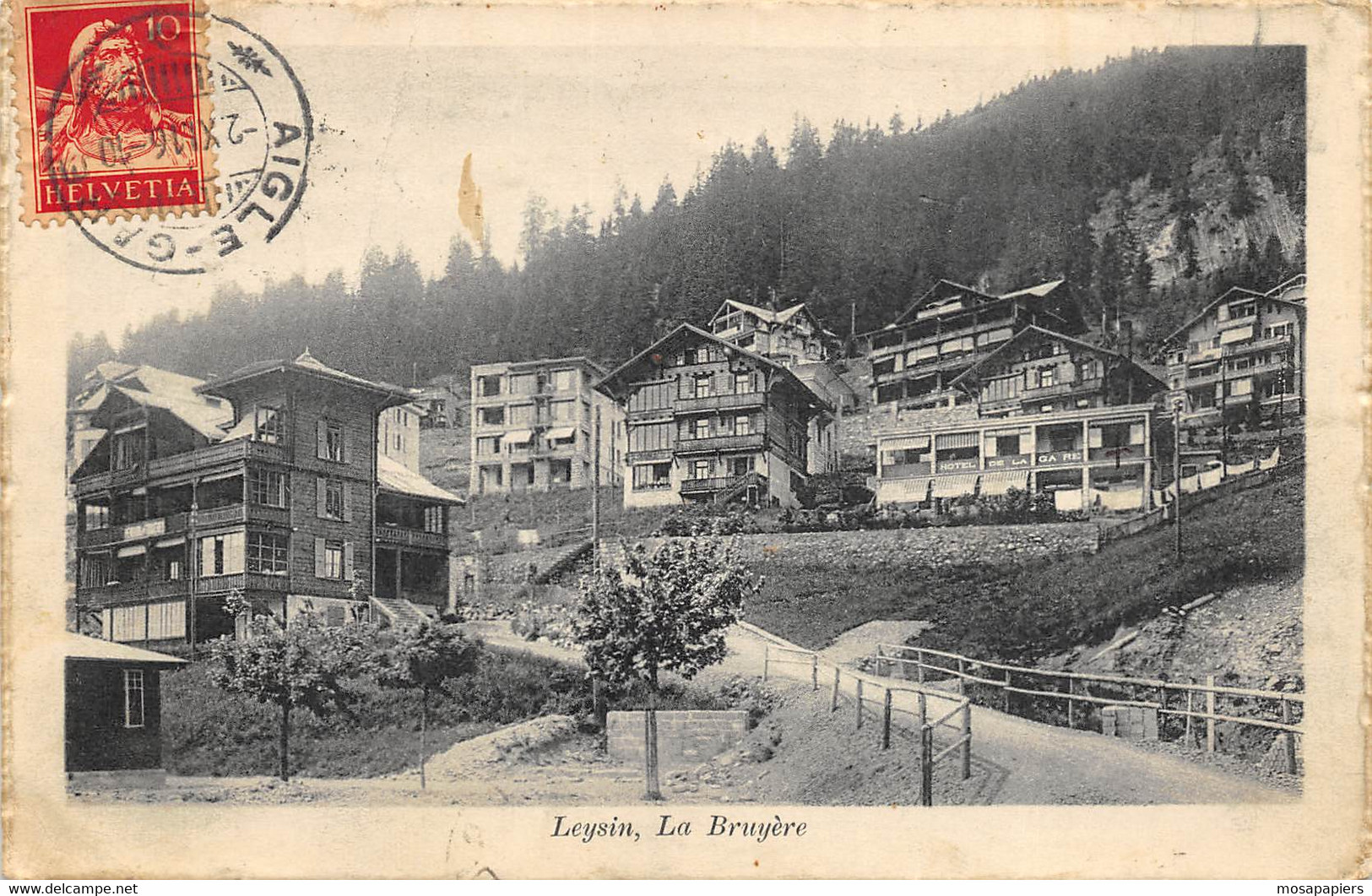 Leysin, La Bruyère - 1 Pli - Leysin