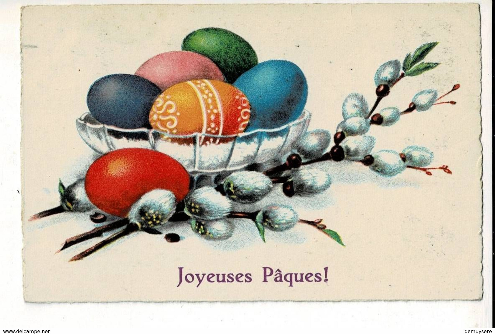 56628 - Joyeuses Paques - Oeufs  - Eieren - Easter