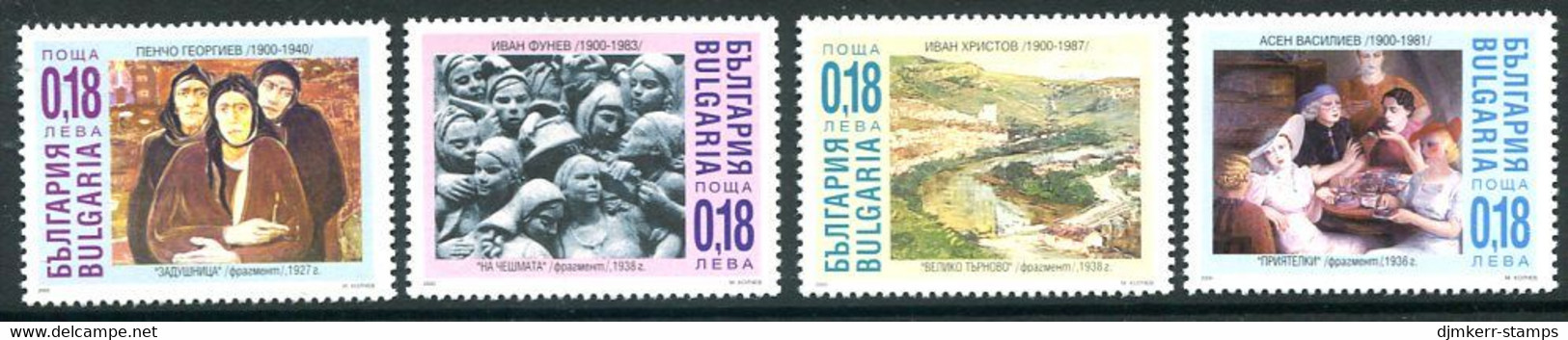 BULGARIA 2000 Artists' Anniversaries  MNH / **.  Michel 4459-62 - Unused Stamps