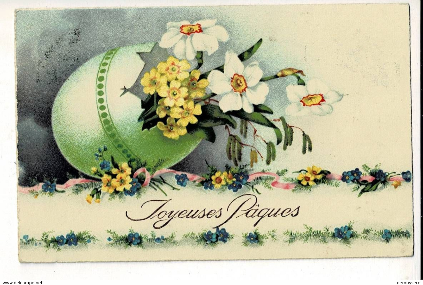 56630 - Joyeuses Paques - Oeufs  - Eieren - Easter