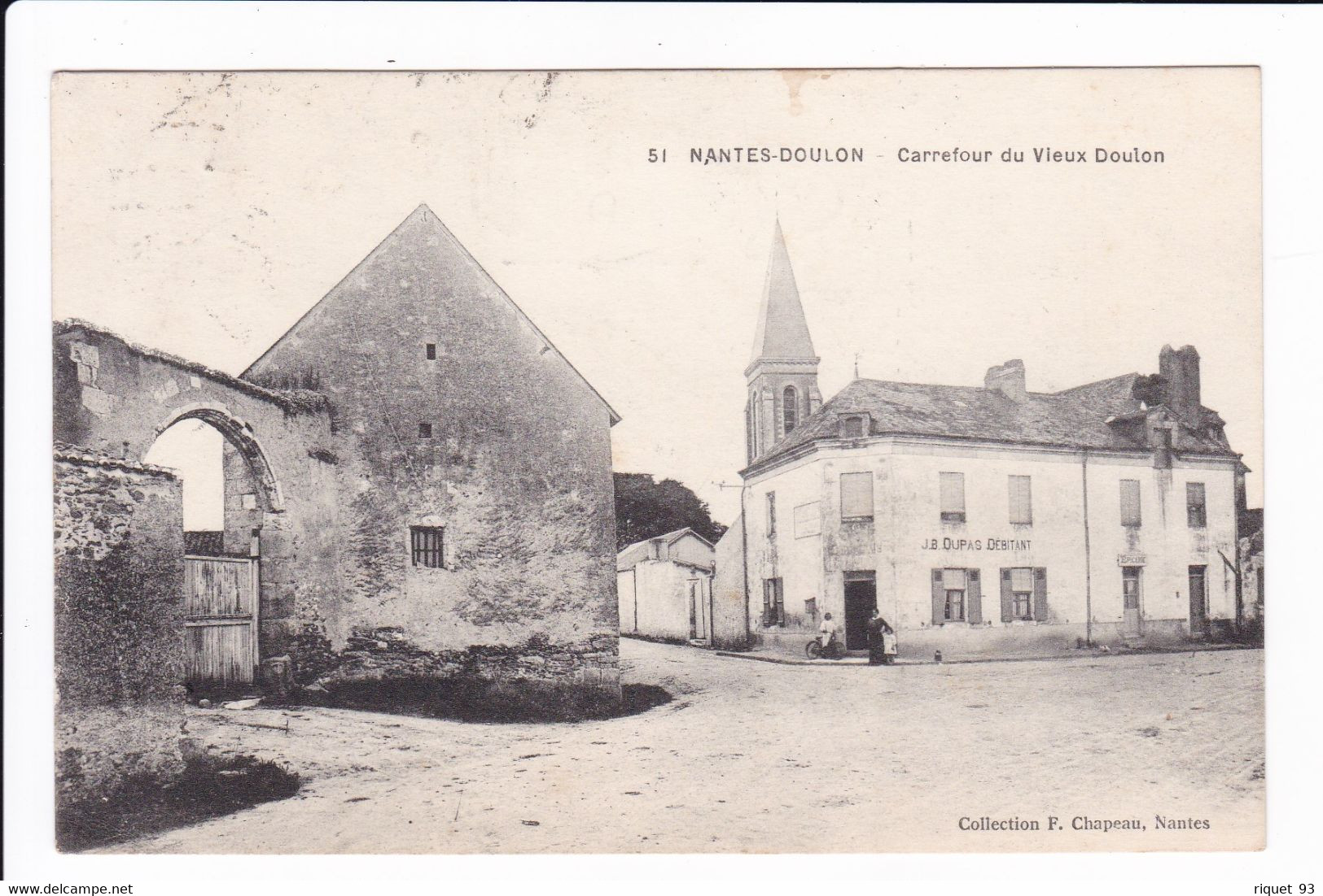 51 - NANTES-DOULON - Carrefour Du Vieux Doulon - Sonstige & Ohne Zuordnung