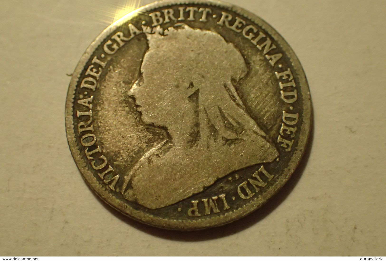 1895 - Grande Bretagne - Great Britain - ONE SHILLING, VICTORIA, Argent, Silver, KM 780 - I. 1 Shilling