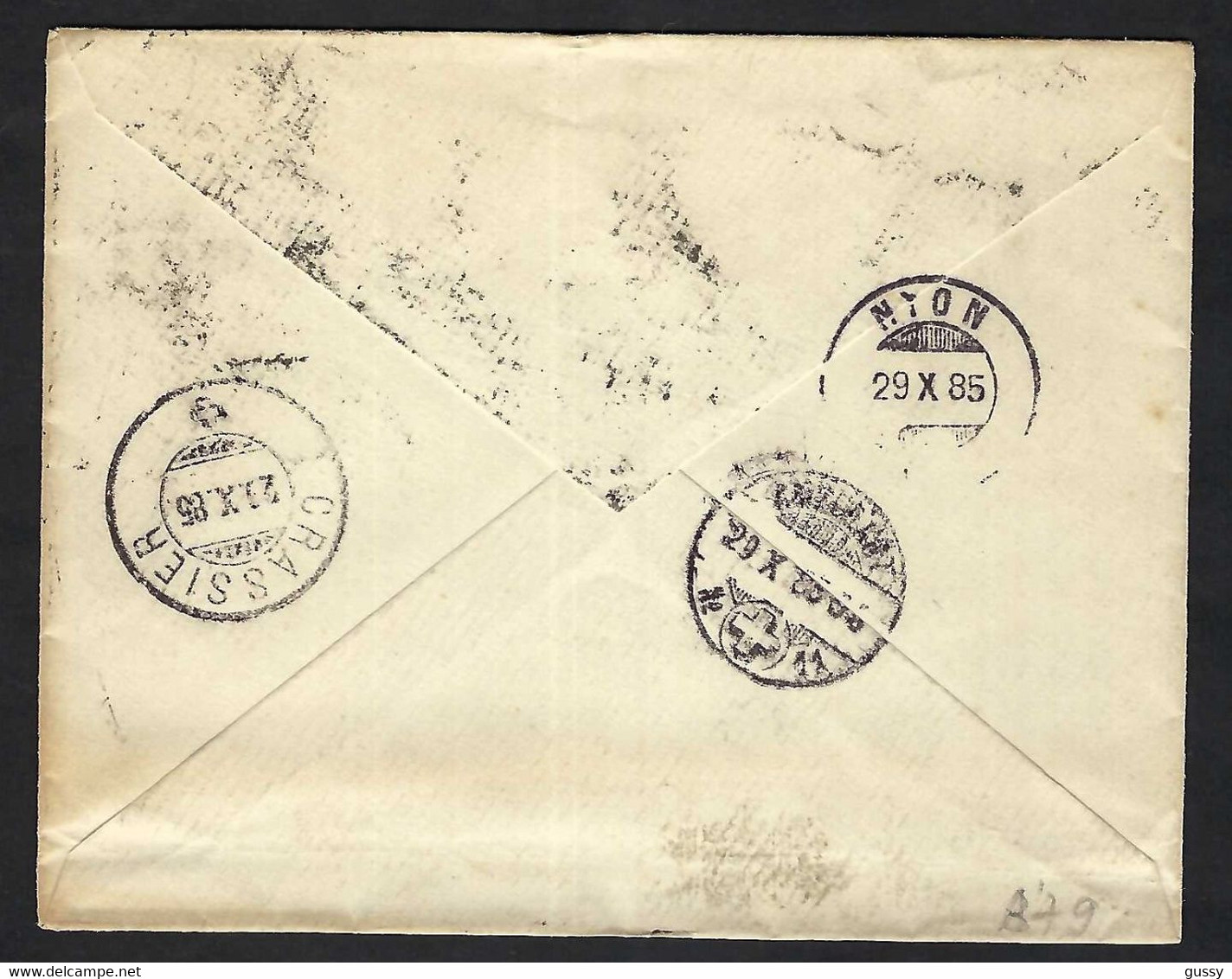 GRANDE BRETAGNE 1895: LSC De Londres Pour La Suisse Avec Le Y&T 79 - Storia Postale
