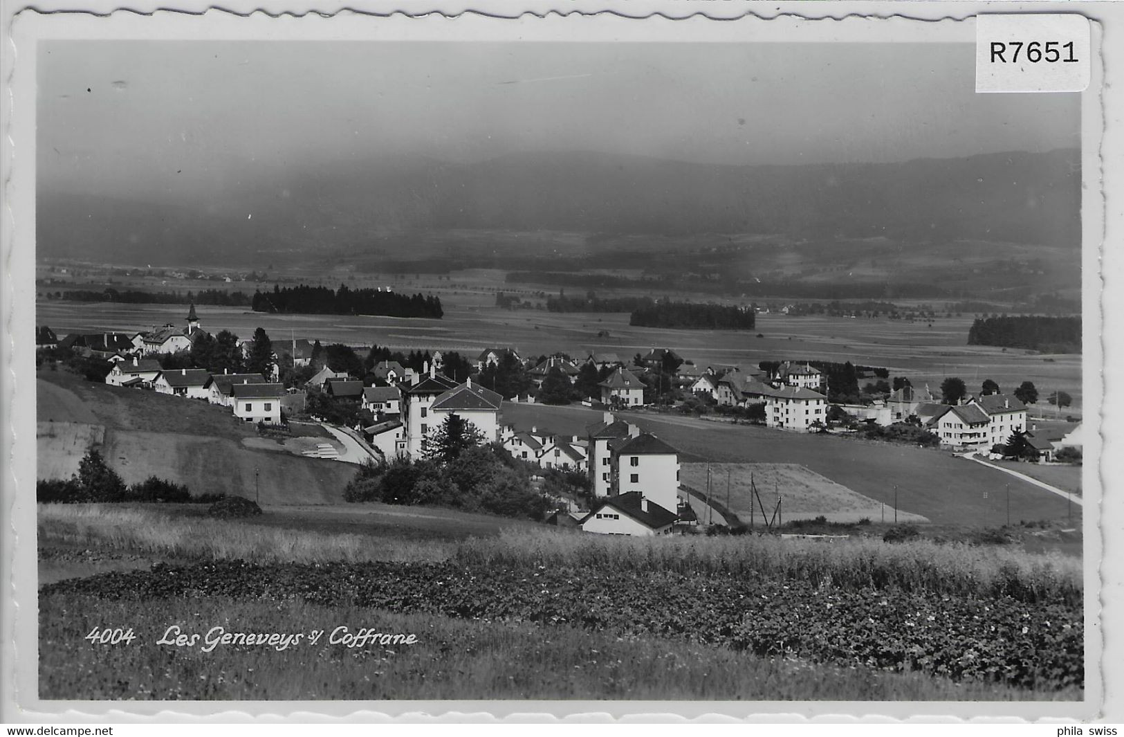 Les Geneveys S/ Coffrane - Vue Generale - Coffrane