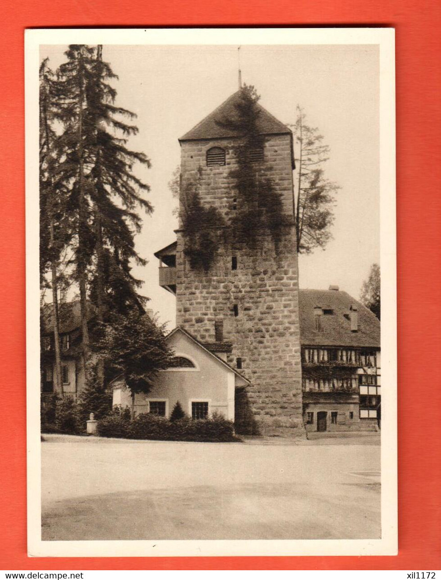 ZDD-26 Zofingen, Der Pulverturm Mit Bäume. Gross Format. Nicht Gelaufen - Zofingen