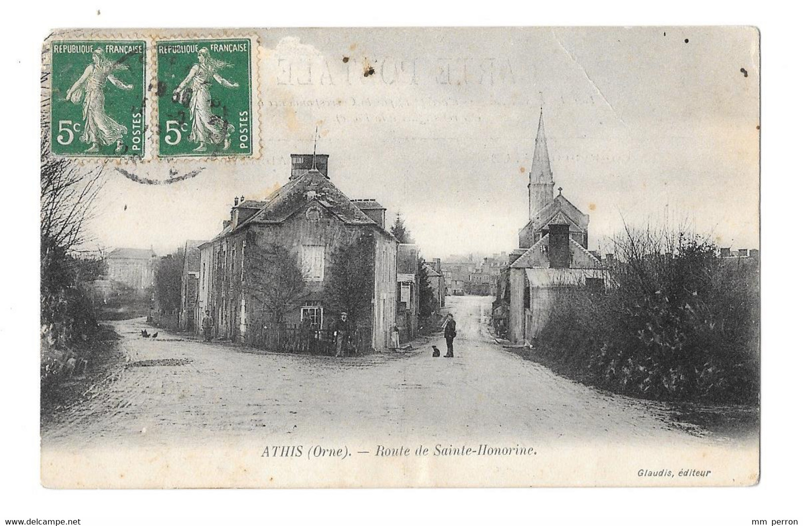 (28942-61) Athis - Route De Sainte Honorine - Athis De L'Orne