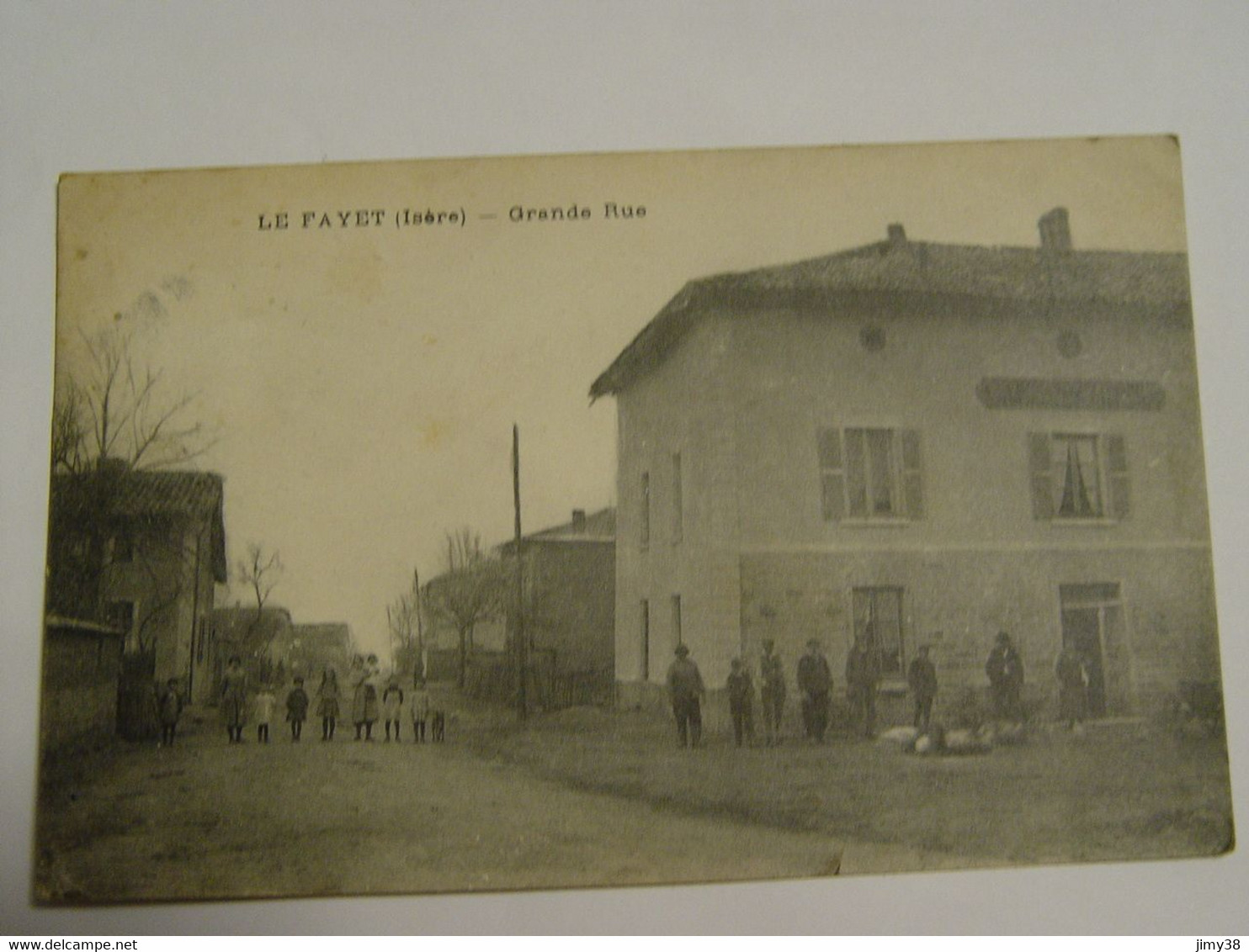 ISERE-LE FAYET-GRANDE RUE-ANIMEE ANIMEE - Barraux