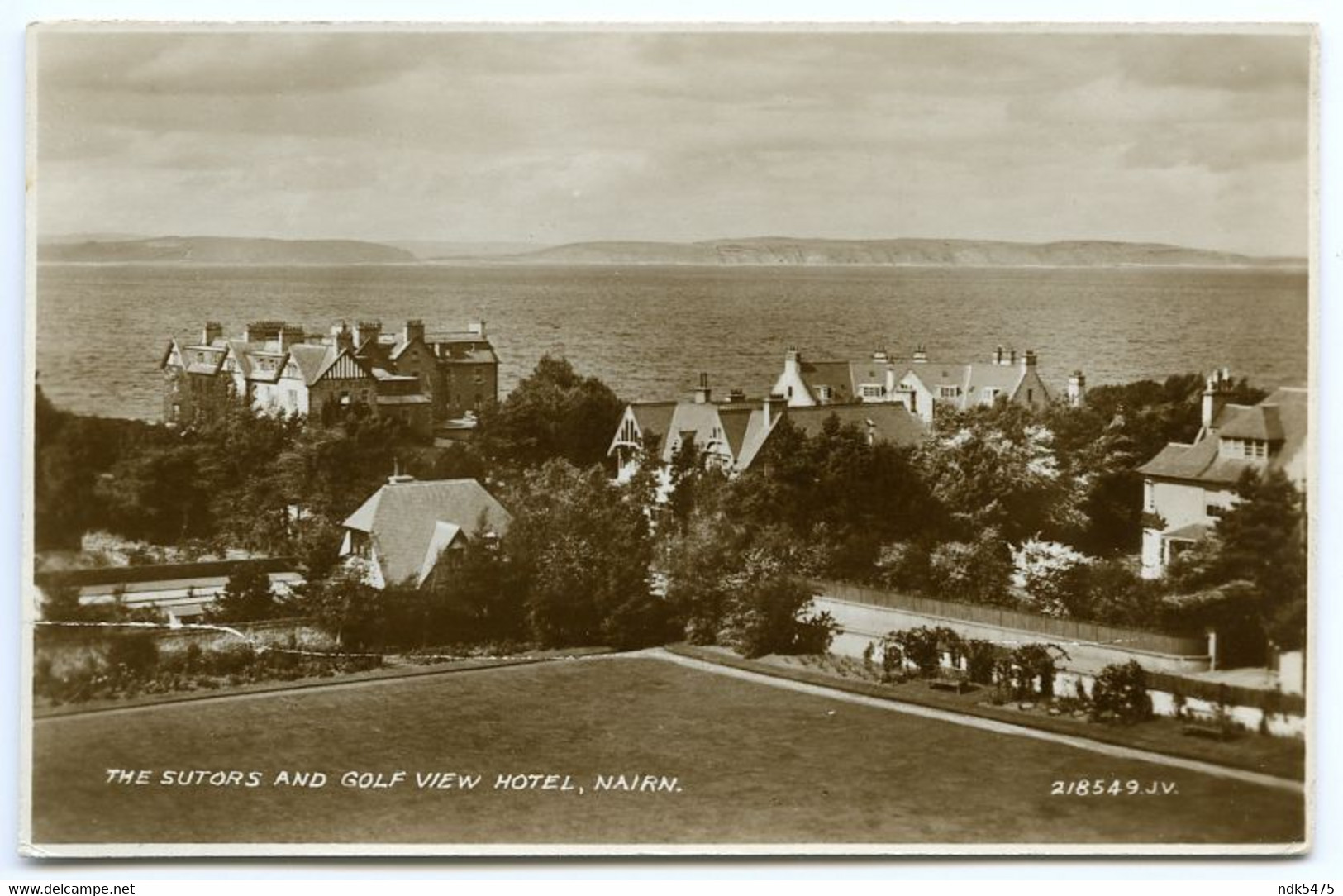 NAIRN : THE SUTORS AND GOLF VIEW HOTEL / ADDRESS - LEICESTER, SHANKLIN DRIVE (NISBET) - Nairnshire