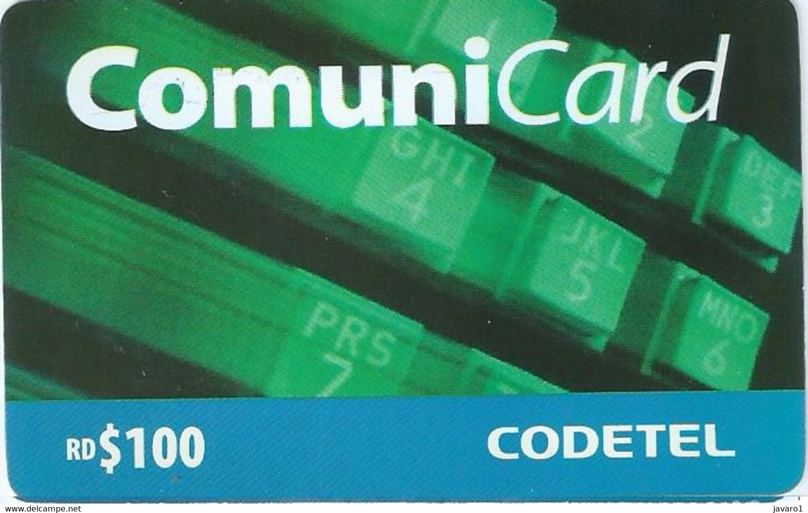 CODETEL-KEYBOARD : K08.Q RD$100 Abra MINT Exp: 60 DIAS - Dominicana