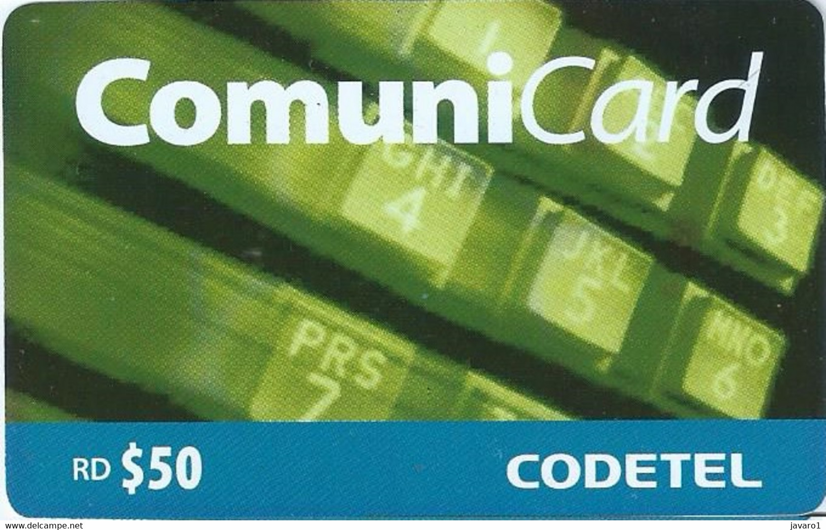 CODETEL-KEYBOARD : K05.OA RD$ 50 RD$100 USED Exp: 30 DIAS - Dominicana