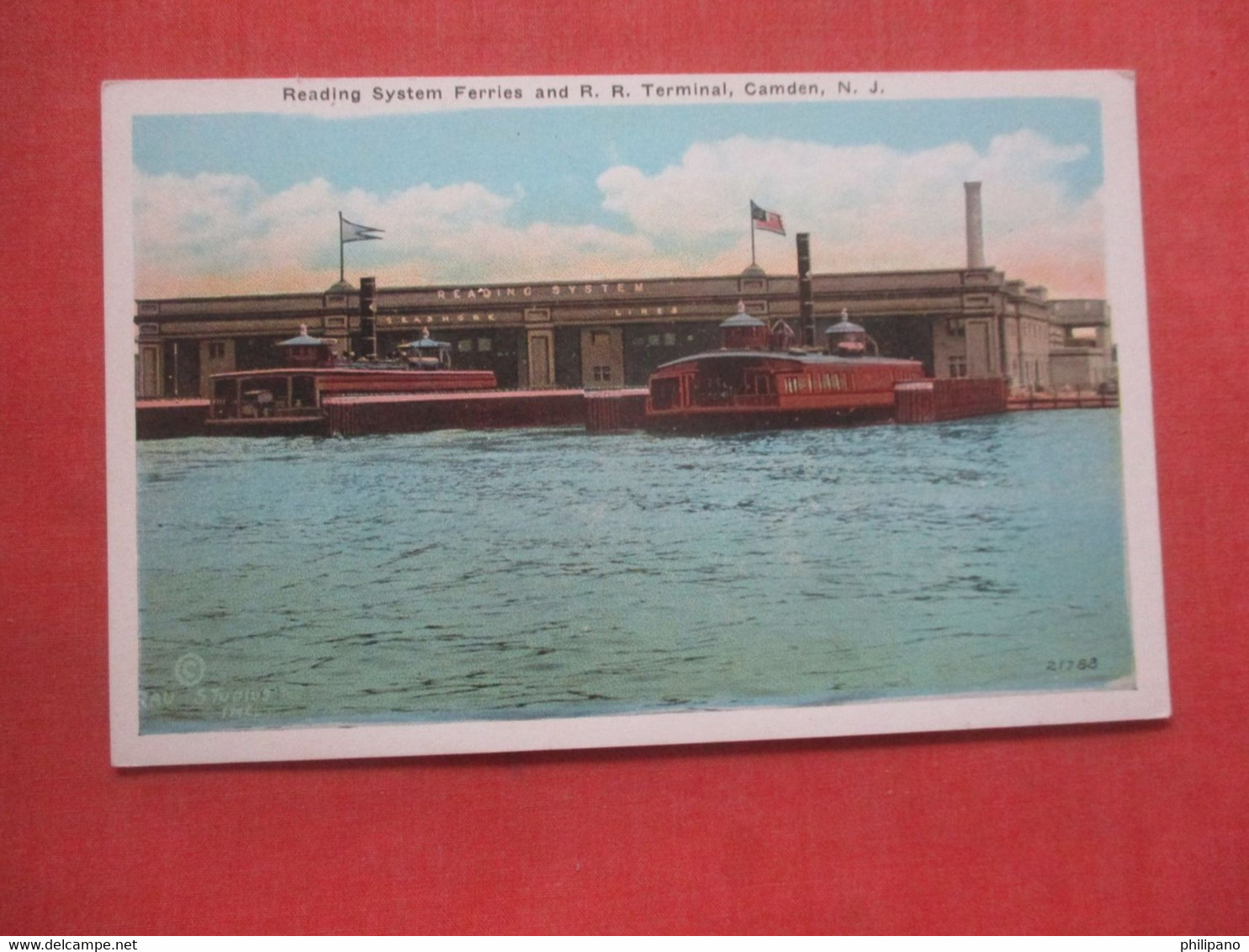 Reading System Ferries & R.R. Terminal  Camden  New Jersey > Camden      Ref 4579 - Camden