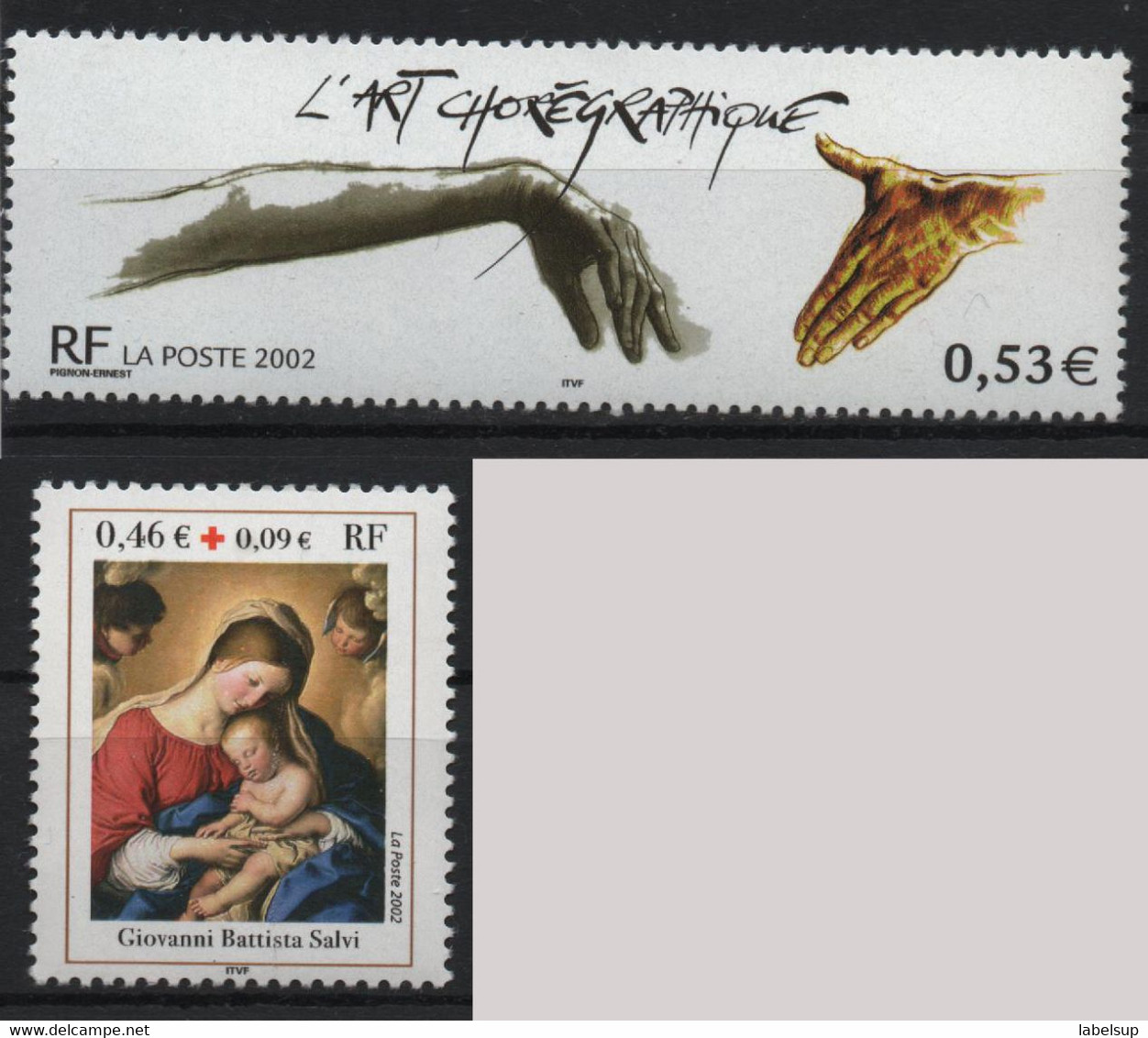 France  Timbres Neufs De 2002 N° 3507 Et 3531 - Otros & Sin Clasificación