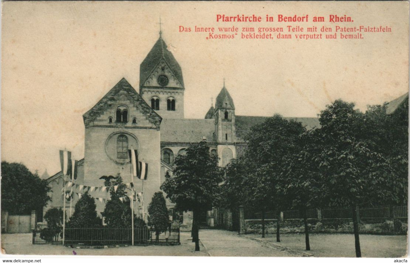 CPA AK Bendorf - Pfarrkirche GERMANY (1069155) - Bendorf