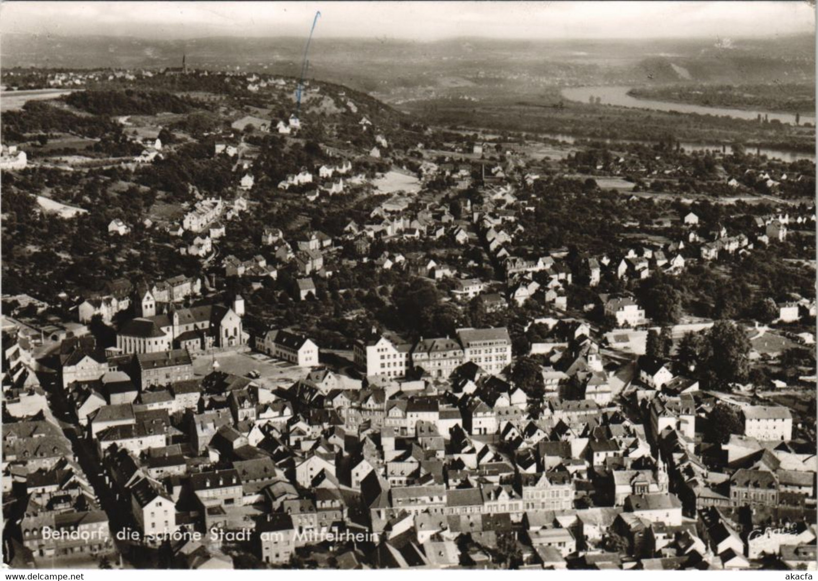 CPA AK Bendorf - Totalansicht - 1973 GERMANY (1069164) - Bendorf