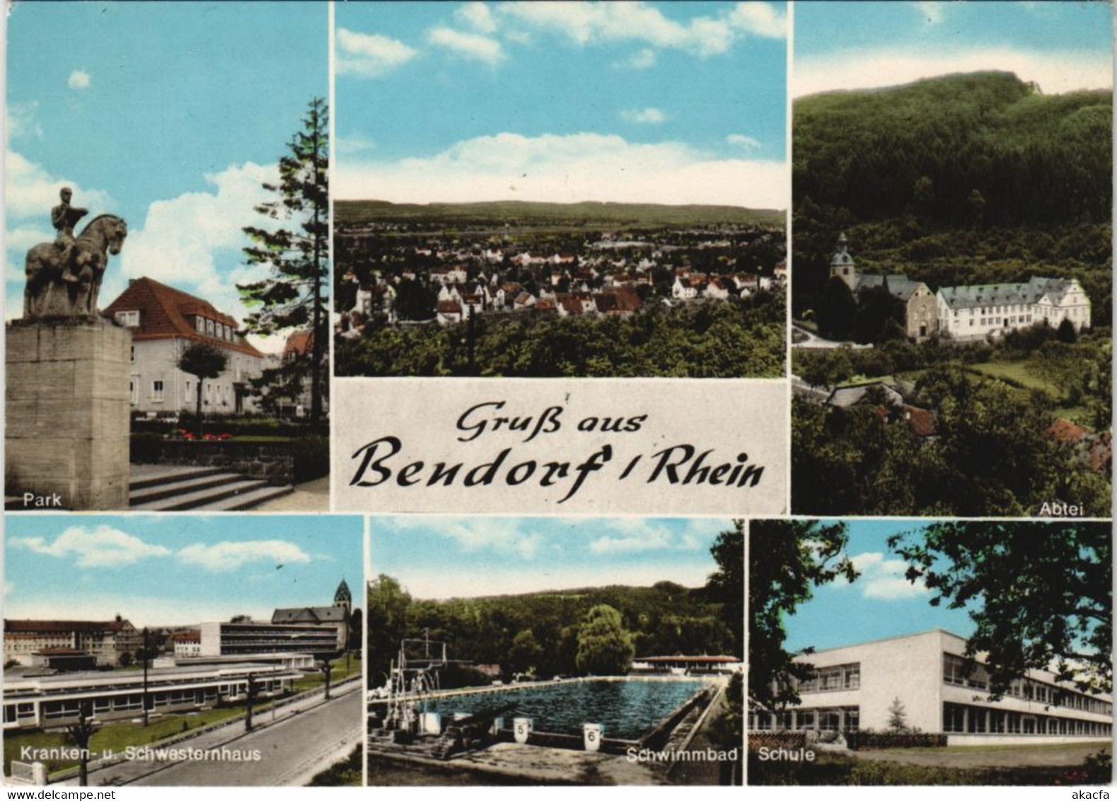 CPM AK Bendorf - Scenes - Views - Modern Pc. GERMANY (1069165) - Bendorf