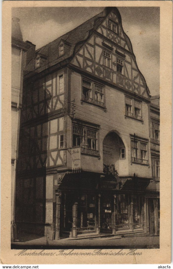 CPA AK Montabaur - Freiherr Vom Stein'sches Haus GERMANY (1069170) - Montabaur