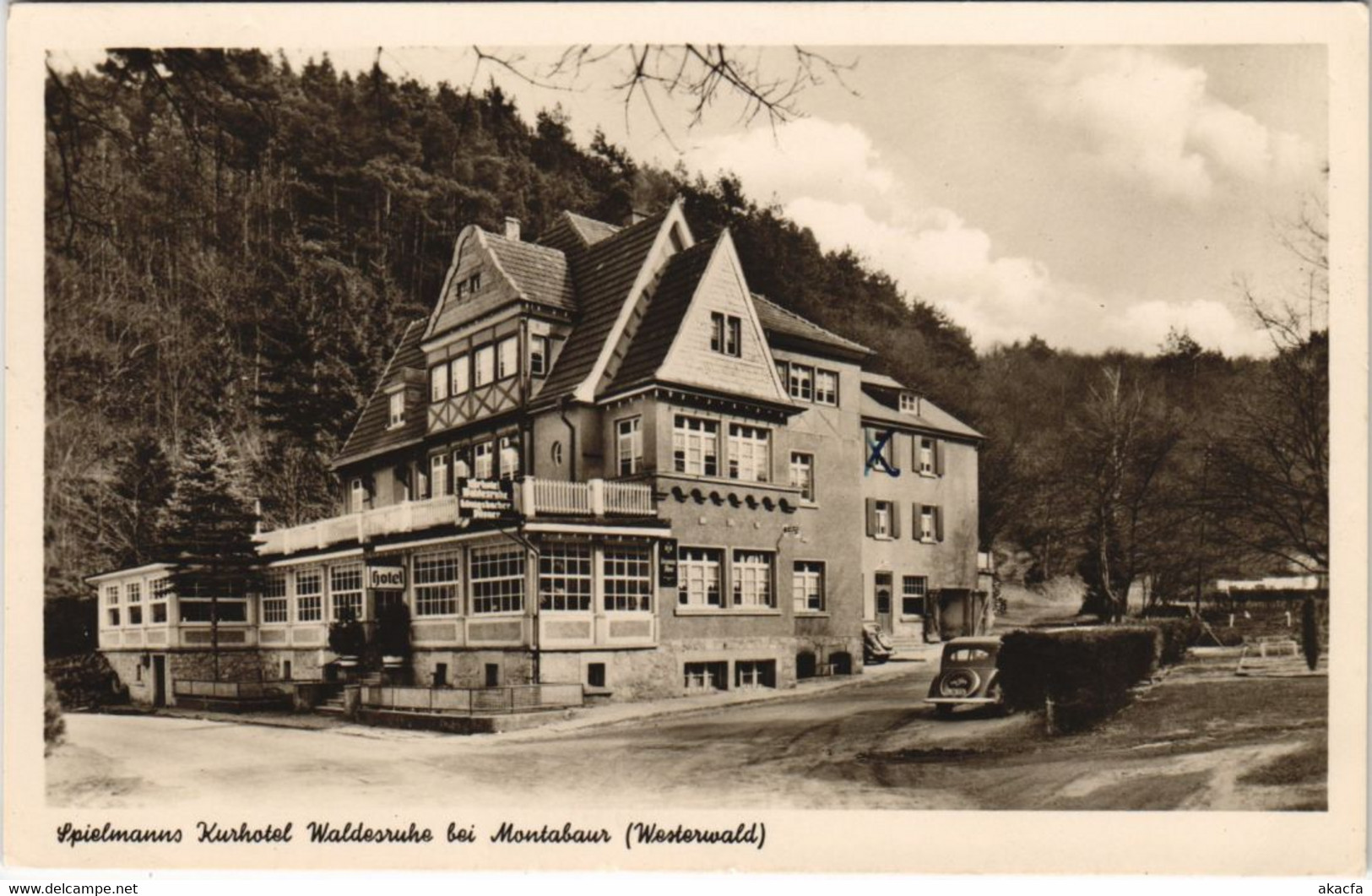 CPA AK Montabaur - Spielmanns Kurhotel Waldesruhe GERMANY (1069178) - Montabaur